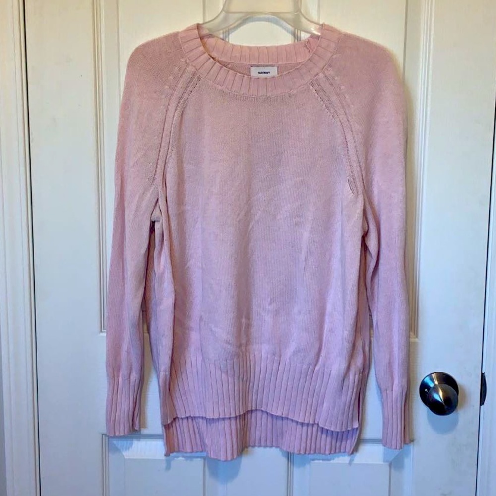 Long Pink Sweater